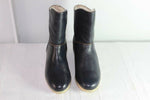 Boots Fourrées ELEFANTEN  Cuir Bleu Nuit T 35  TTBE