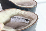 Boots Fourrées ELEFANTEN  Cuir Bleu Nuit T 35  TTBE