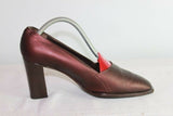 Escarpins BALLY Tout  Cuir Marron Nuancés  T 38.5 TBE