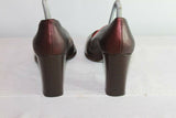 Escarpins BALLY Tout  Cuir Marron Nuancés  T 38.5 TBE