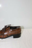 Derby Femme Cuir Marron T 35  TBE