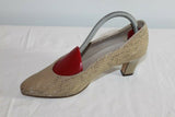 Escarpins LOTUS cuir Beige Façon Reptile  T 37 BE
