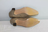 Escarpins LOTUS cuir Beige Façon Reptile  T 37 BE