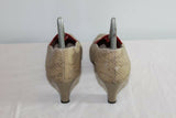 Escarpins LOTUS cuir Beige Façon Reptile  T 37 BE
