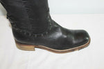 Bottes COSMO Paris Cuir Souple Noir T 39 BE