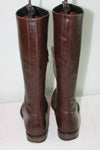 VINTAGE  Bottes  COX Tout Cuir Marron T 38.5 BE