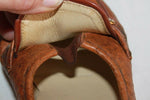 VINTAGE Escarpins HASLEY Tout Cuir Marron T4 (37) TBE