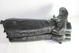 Bottes SAN MARINA Cuir Fripé Noir T 38 BE