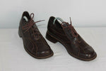 Derbys à lacets  KARSTON  Cuir Marron Foncé T 38 BE