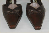 Escarpins JB MARTIN Cuir Marron Foncé T 41 TTBE