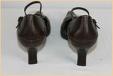 Escarpins JB MARTIN Cuir Marron Foncé T 41 TTBE
