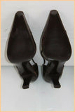Escarpins JB MARTIN Cuir Marron Foncé T 41 TTBE