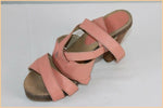 Escarpins ELLOS Cuir Saumon T 41 TTBE