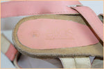 Escarpins ELLOS Cuir Saumon T 41 TTBE