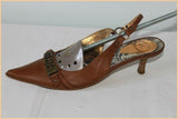 Escarpins JUST CAVALLI Tout Cuir Marron T 36 BE