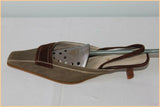 Escarpins STUDIO K Cuir Et Tissu T 6 US / T 37.5 EUR TTBE