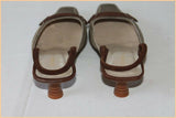Escarpins STUDIO K Cuir Et Tissu T 6 US / T 37.5 EUR TTBE