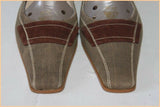 Escarpins STUDIO K Cuir Et Tissu T 6 US / T 37.5 EUR TTBE