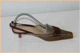 Escarpins STUDIO K Cuir Et Tissu T 6 US / T 37.5 EUR TTBE