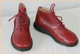 Bottines KICKERS Cuir Rouge Foncé T 35.5 TBE