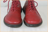 Bottines KICKERS Cuir Rouge Foncé T 35.5 TBE