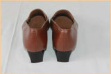 Escarpins GEO REINO Cuir Marron T 34 TBE
