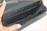 ASCOTT & CO Sac Pochette Simili Cuir Bleu Nuit TBE