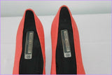 Escarpins MARIO LORENZO Textile Rigide Rouge Clair T 39 TBE