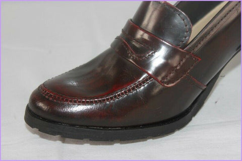 Escarpins ANDRE Cuir Cognac T 38 Etat Neuf