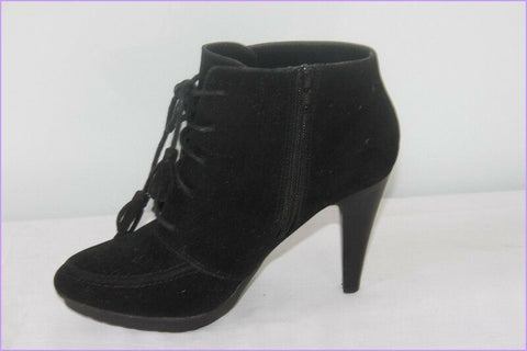 Bottines à lacets ANDRE Synthétique Noir T 36 TBE