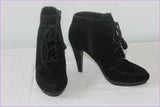 Bottines à lacets ANDRE Synthétique Noir T 36 TBE