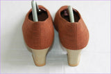 Escarpins Textile Marron T 40 TBE