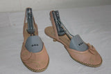 Escarpins Ouverts JB MARTIN Cuir Beige T 36  TTBE