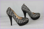 Escarpins HOT Synthétique Brillant Argenté T 35 TBE