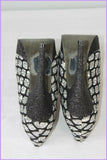 Escarpins HOT Synthétique Brillant Argenté T 35 TBE
