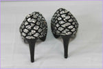 Escarpins HOT Synthétique Brillant Argenté T 35 TBE