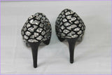 Escarpins HOT Synthétique Brillant Argenté T 35 TBE