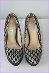 Escarpins HOT Synthétique Brillant Argenté T 35 TBE