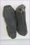 Ballerines MYMA Cuir Souple Gris foncé et Marron T 37 TBE