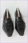 Escarpins Pointus LE CARRER Cuir Noir T 35 TTBE