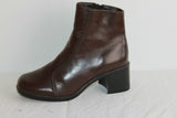 Bottines Boots PRIMA Cuir Marron Cognac T 6 US / T 37.5 FR  BE