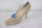 Escarpins FABIO RUSCONI Tout Cuir Ajouré Beige T 40 BE