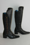 Bottes SAMOA Cuir Noir T 36 BE