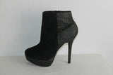 Bottines Boots FOREVER 21 Synthétique Pailleté Très Hauts talons T 40 BE
