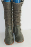 Mi Bottes DIESEL Tout Cuir Gris Foncé T 36 BE