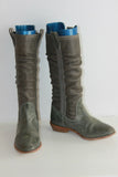 Mi Bottes DIESEL Tout Cuir Gris Foncé T 36 BE