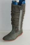 Mi Bottes DIESEL Tout Cuir Gris Foncé T 36 BE