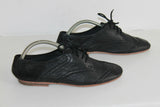 Derby KOAH Tout cuir Souple Noir T 41 TTBE