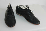 Derby KOAH Tout cuir Souple Noir T 41 TTBE