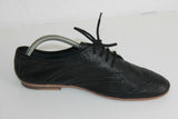 Derby KOAH Tout cuir Souple Noir T 41 TTBE